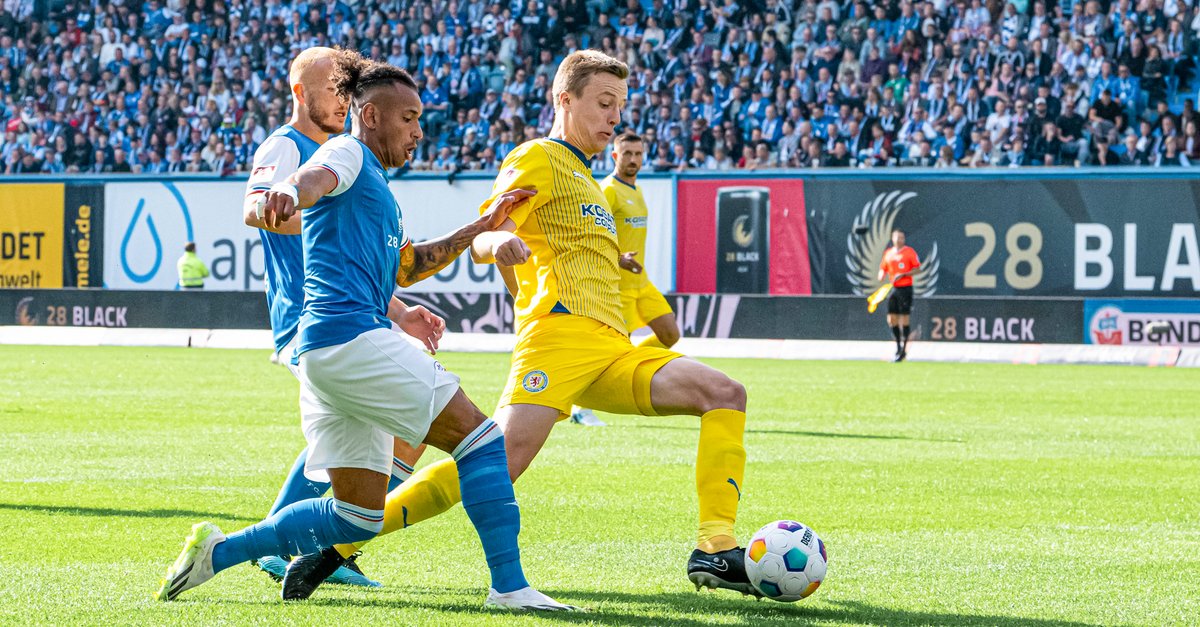 Späte Niederlage in Rostock – Eintracht Braunschweig