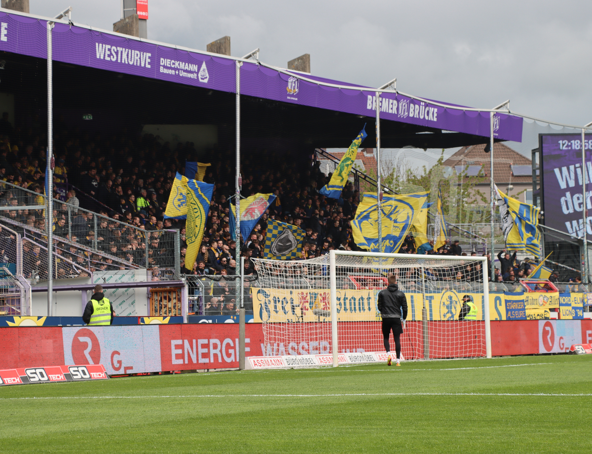 Advance ticket sales information for the away game in Osnabrück