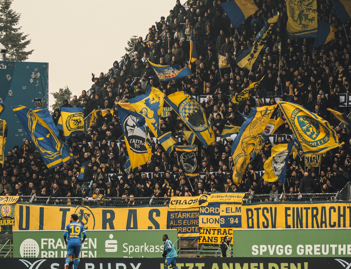 Fan information for the away game in Fürth